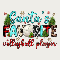 Santa S Favorite Volleyball Player Zipper Hoodie | Teevron