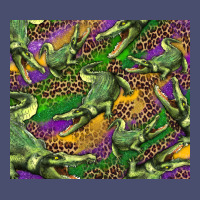 Mardi Gras Louisiana Crocodile Leopard Vintage Tee | Teevron