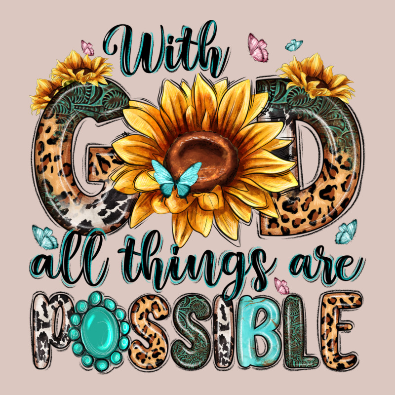 With God All Things Are Possible Malias Premium Hoodie by MaliasSmallBusiness | Teevron
