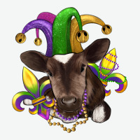 Mardi Gras Baby Cow Urban Heavy Tee | Teevron