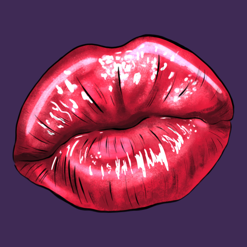 Lips Mark Premium Hoodie by NancyCooperArtShop | Teevron