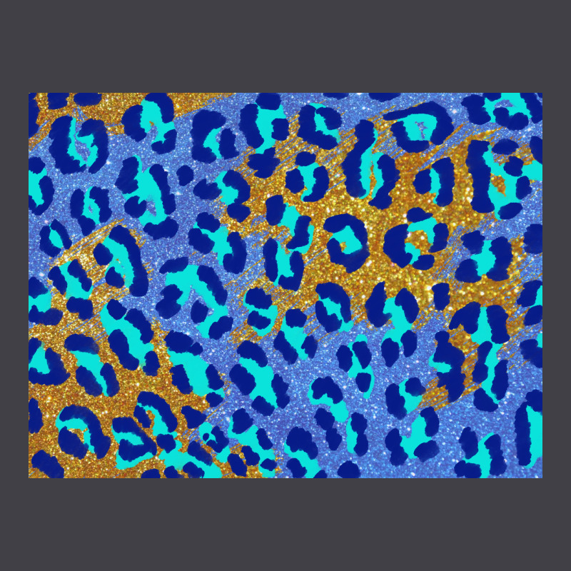 Leopard Background Turquoise And Gold 3200x2400 Heavyweight Hoodie by AdoDesignShop | Teevron