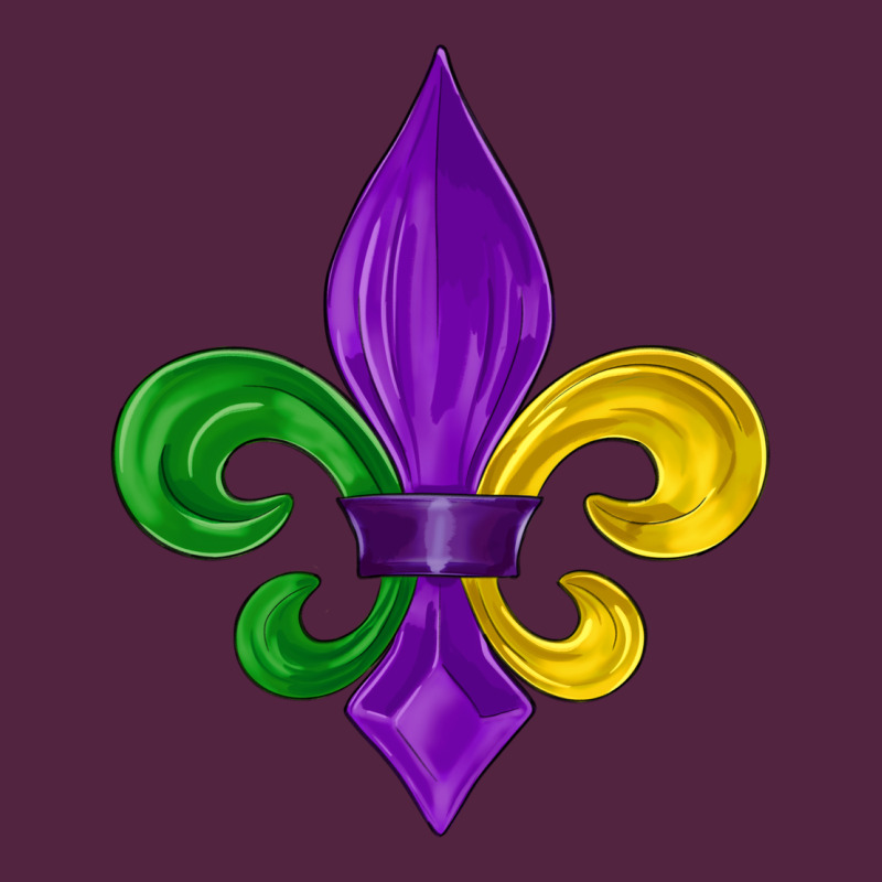 Mardi Gras Fleur De Lis Urban Hoodie by LillyAllenDesigns | Teevron