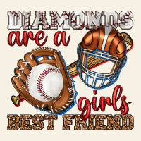 Diamonds Are A Girls Best Friend Baseball Vintage Tee | Teevron