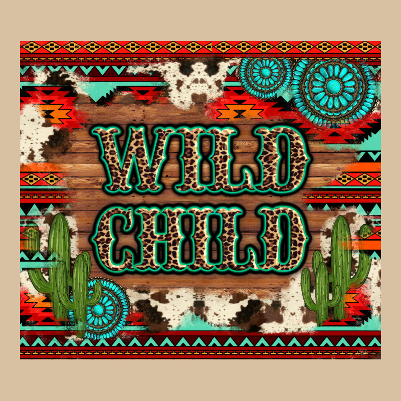 Wild Chıld Aztec Gemstone And Cactus Heavyweight Hoodie by Artiststas | Teevron