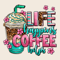 Life Happens Coffee  Helps Zipper Hoodie | Teevron