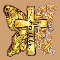 Faith Child Cancer Cross Vintage Tee | Teevron