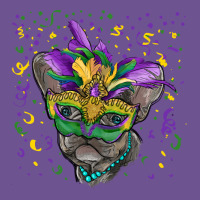 Mardi Gras Mask French Bulldog Vintage Tee | Teevron