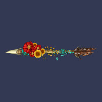 Flowers And Arrow With Gemstone Heavyweight Hoodie | Teevron