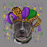 Mardi Gras Pitbull With Hat Vintage Tee | Teevron