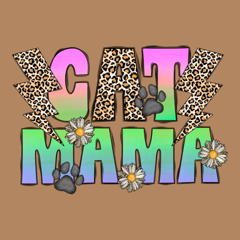 Cat Mama Long Sleeve Tee by CowhideDigitalArt | Teevron