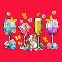 Easter Wine Glasses Easter Day Classic Tee | Teevron