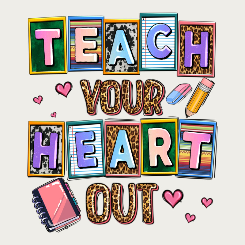 Teach Your Heart Out Zipper Hoodie by AdoDesignShop | Teevron