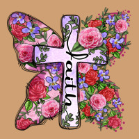 Faith Butterfly Cross Vintage Tee | Teevron