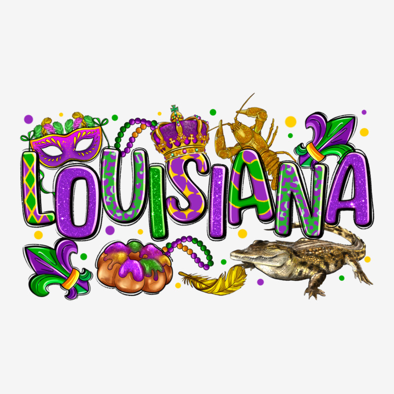 Louisiana Mardi Gras Urban Hoodie by LillyAllenDesigns | Teevron