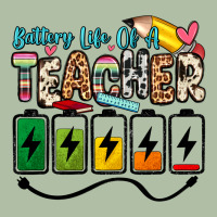 Battery Life Of A Teacher Urban Heavy Tee | Teevron