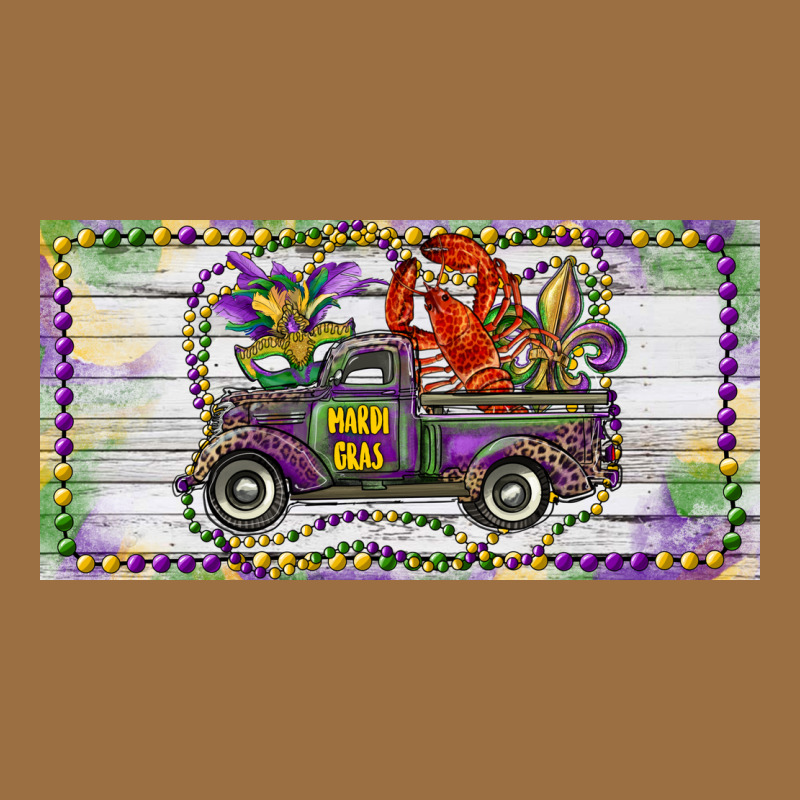Mardi Gras Truck And Fleur De Lis Crawfish Vintage Tee by RanaPortraitStore | Teevron