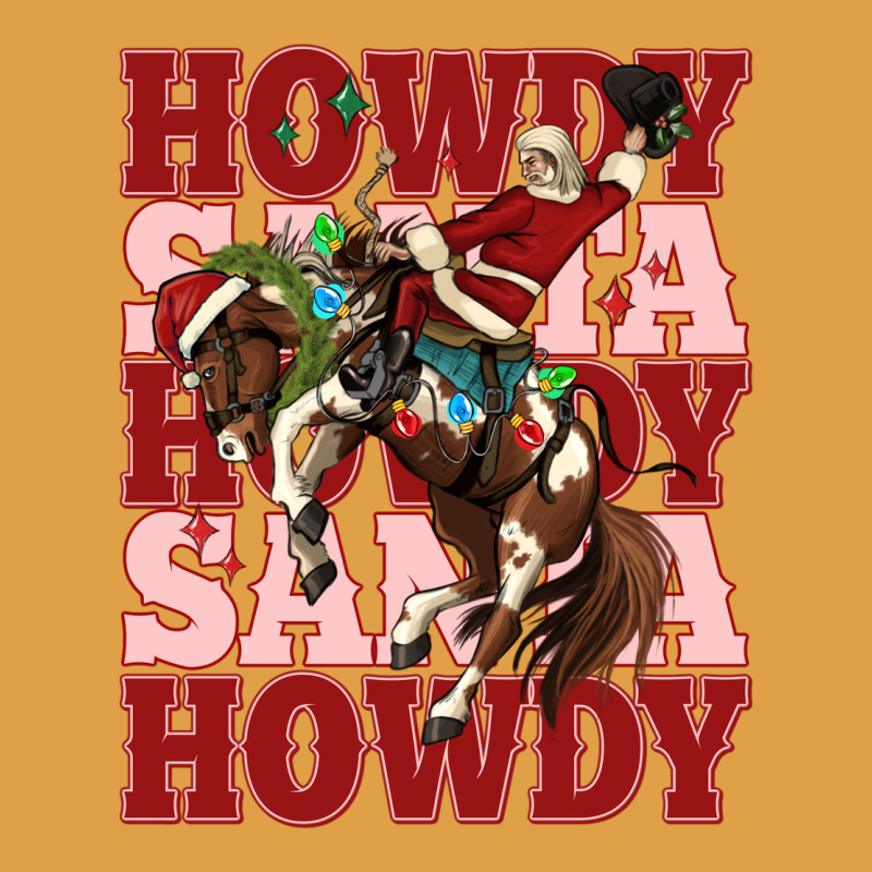 Howdy Santa Cowboy Christmas Premium Hoodie by MaliasSmallBusiness | Teevron