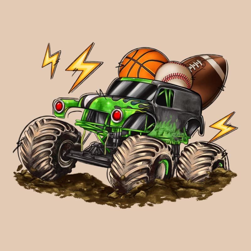 Monster Truck Sports Urban Hoodie by LillyAllenDesigns | Teevron