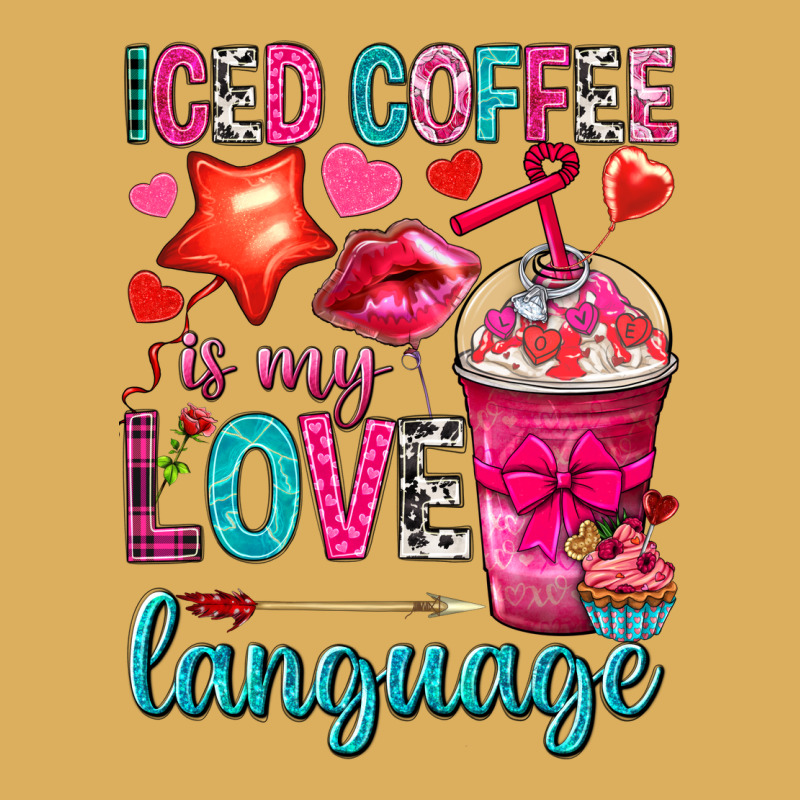 Iced Coffee Is My Love Language Premium Hoodie by NancyCooperArtShop | Teevron