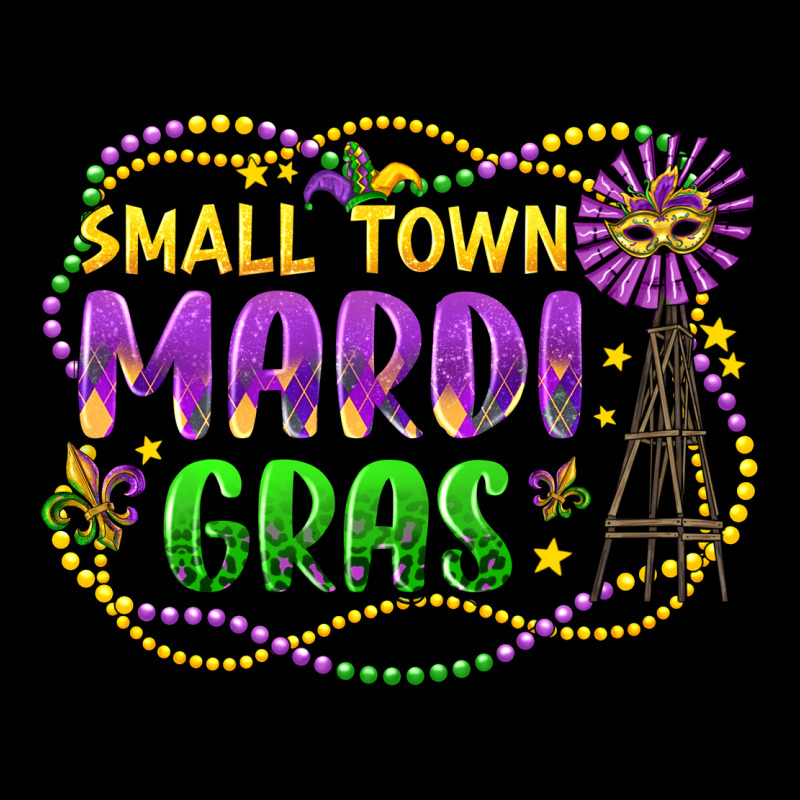 Small Town Mardi Gras Urban Hoodie by LillyAllenDesigns | Teevron