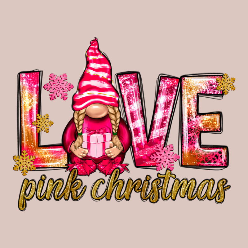 Love Pink Christmas Gnome Premium Hoodie by NancyCooperArtShop | Teevron