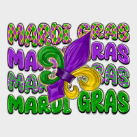 Mardi Gras With Fleur De Lis Urban Hoodie | Teevron