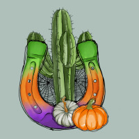 Horseshoe Halloween Cactus Heavyweight Hoodie | Teevron