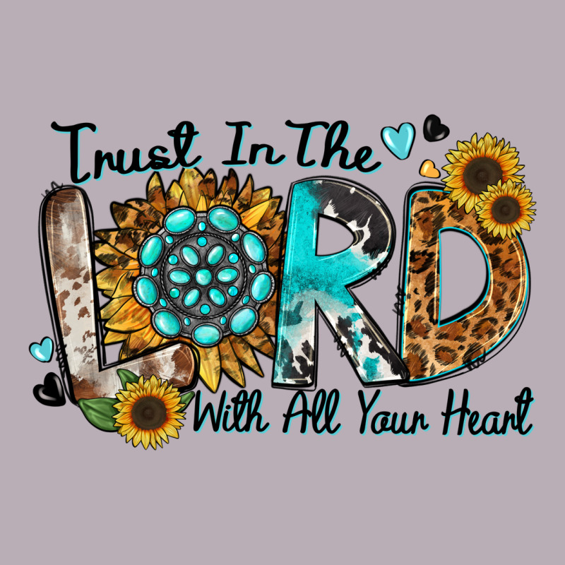 Trust In The Lord With All Your Heart Vintage Tee by Zillion Design Studio | Teevron