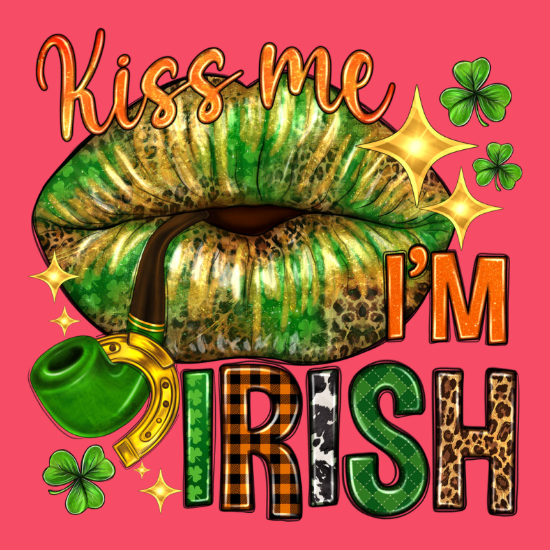 Kiss Me Im Irish With Lip Premium Sweatshirt by NancyCooperArtShop | Teevron