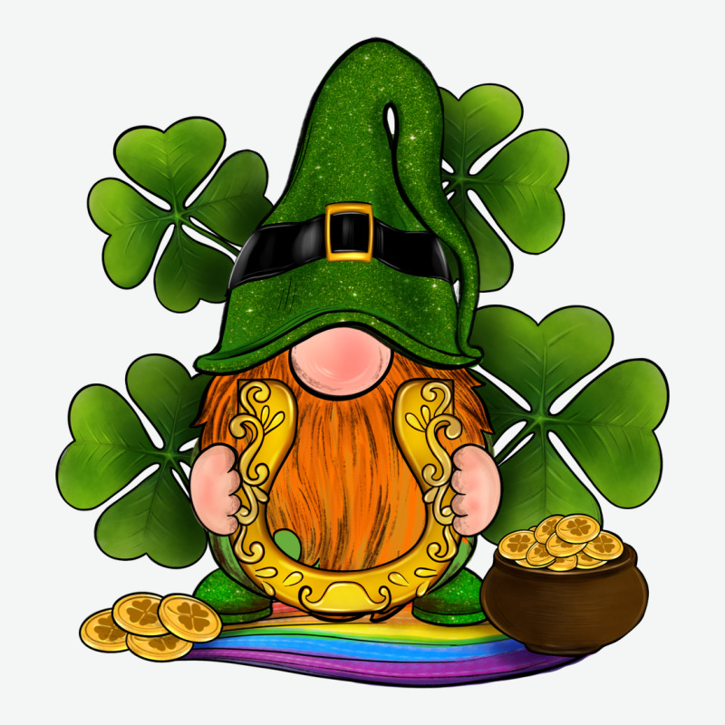 St Patricks Day Gnomes Shamrock Gold Horseshoes Rainbow Urban Heavy Tee by RanaPortraitStore | Teevron