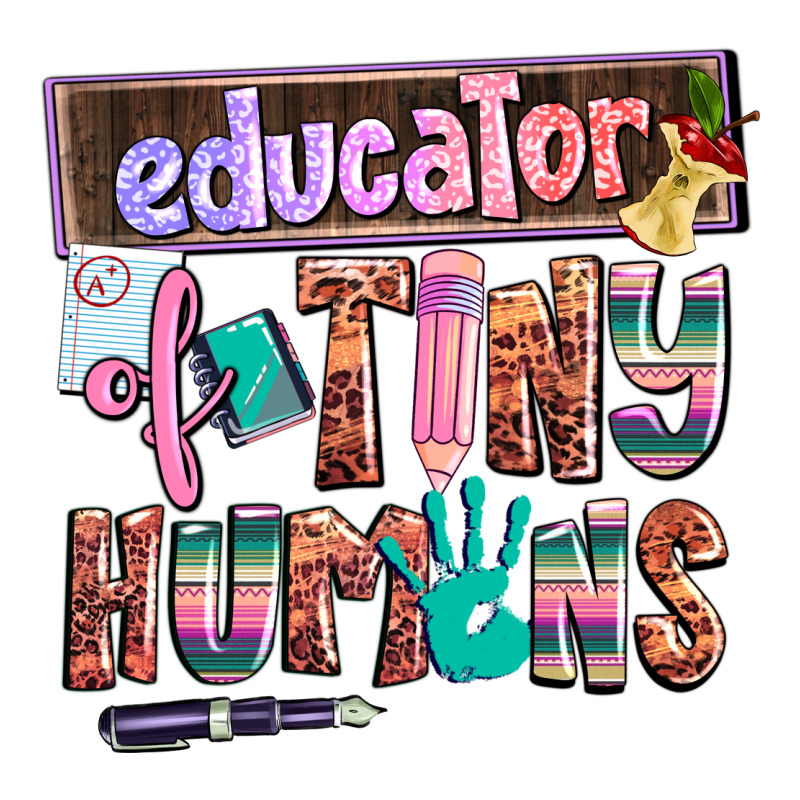 Educator Of Tiny Humans Zipper Hoodie by AdoDesignShop | Teevron