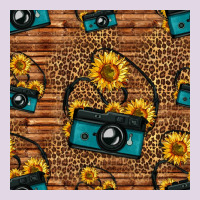 Western Sunflowers Camera Seamless Pattern Classic Tee | Teevron