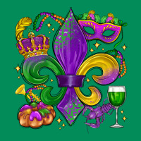 Mardi Gras Fleur De Lis Urban Hoodie | Teevron