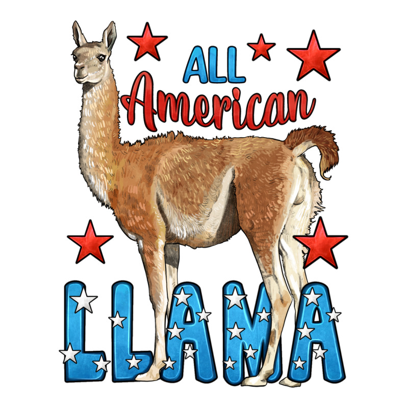 All American Llama Premium Sweatshirt by LillyAllenDesigns | Teevron