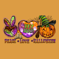 Peace Love Halloween Urban Heavy Tee | Teevron