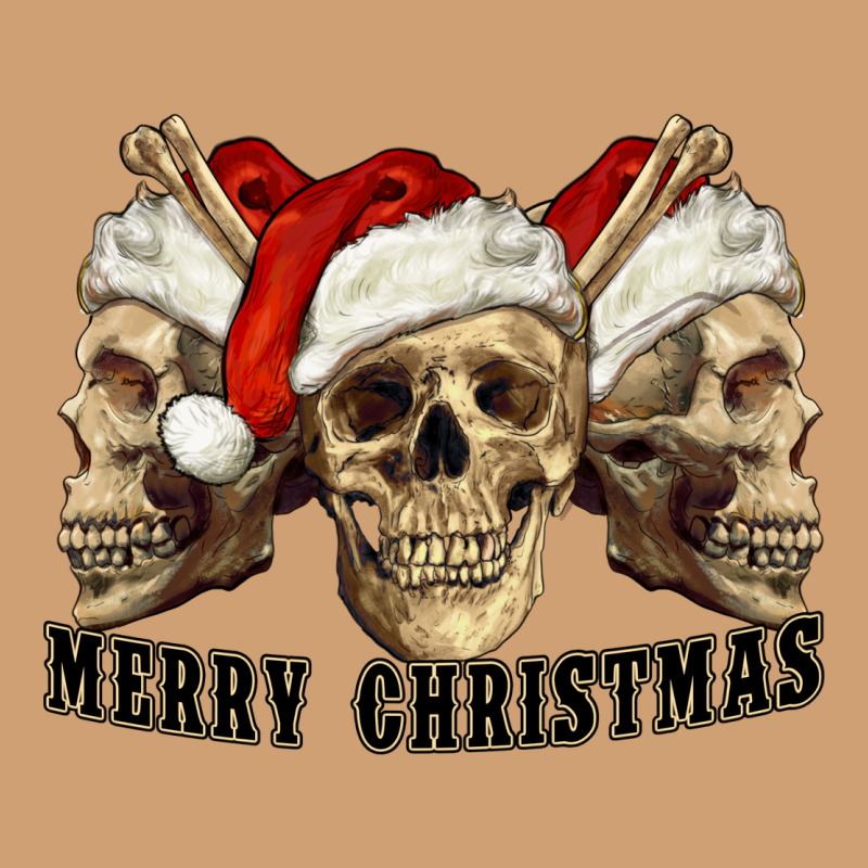 Merry Christmas Skulls Vintage Tee by RanaPortraitStore | Teevron