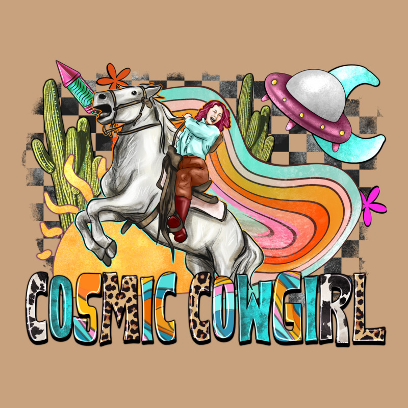 Cosmic Cowgirl Vintage Tee by Zillion Design Studio | Teevron