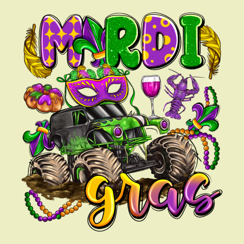 Mardi Gras Monster Truck Urban Hoodie by LillyAllenDesigns | Teevron