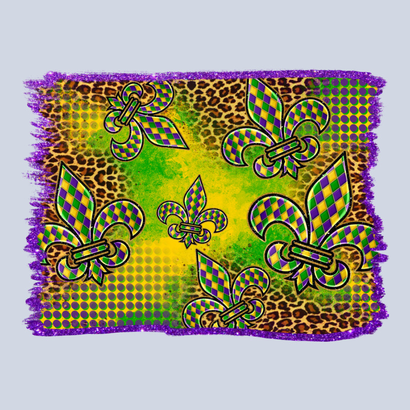 Mardi Gras Background Premium Sweatshirt by BarkalooDesign | Teevron