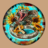 Rattlesnake And Sunflower Vintage Tee | Teevron