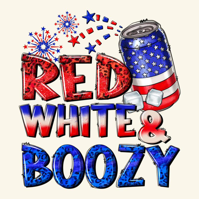 Red White Boozy Premium Hoodie by NancyCooperArtShop | Teevron