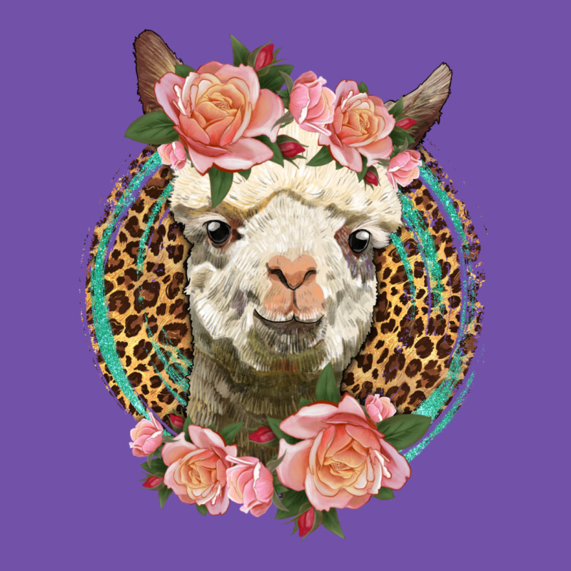 Western Llama And Roses Premium Sweatshirt by LillyAllenDesigns | Teevron