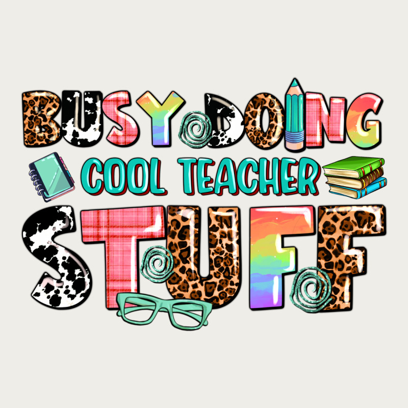 Busy Doing Cool Teacher Stuff Zipper Hoodie by AdoDesignShop | Teevron