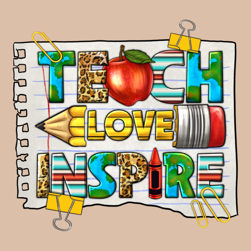 Teach Love Inspire Urban Heavy Tee by texasbilliewilder | Teevron