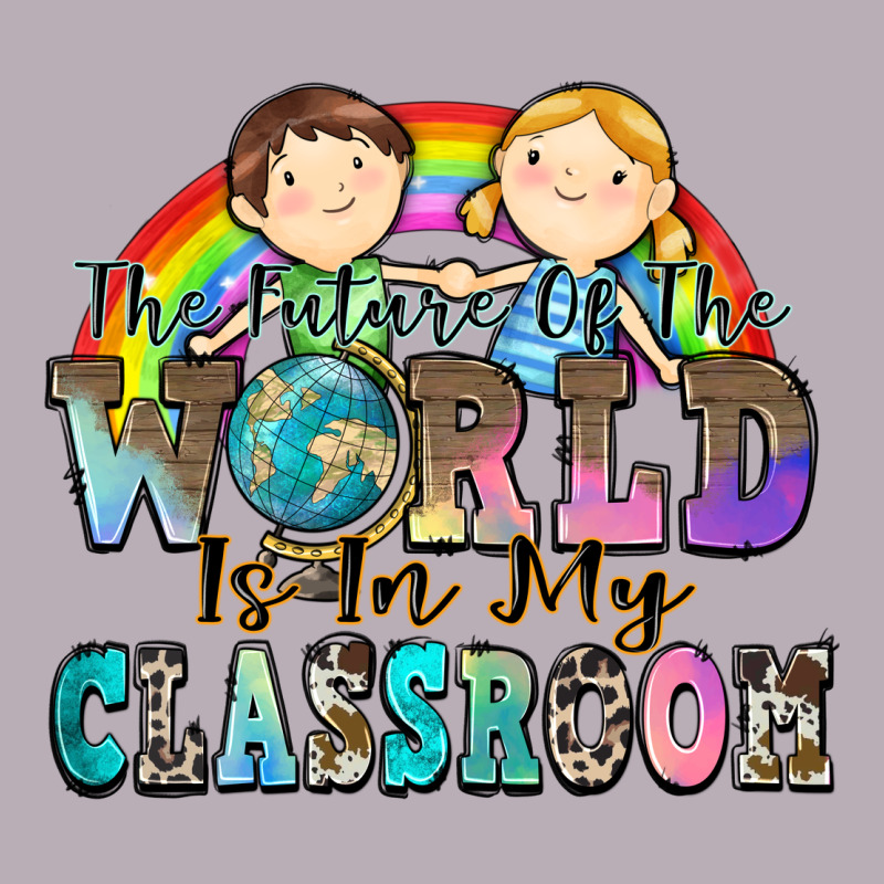 The Future Of The World Is In My Classroom Vintage Tee by Zillion Design Studio | Teevron