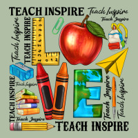 Teach Love Inspire Teacher Urban Heavy Tee | Teevron