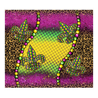 mardi gras  leopard pink glitter | Teevron