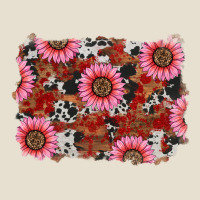 Valentine's Day Sunflowers Leopard Cowhide Background Urban Heavy Tee | Teevron