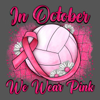 In October We Wear Pink Breast Cancer Valleybal Zipper Hoodie | Teevron